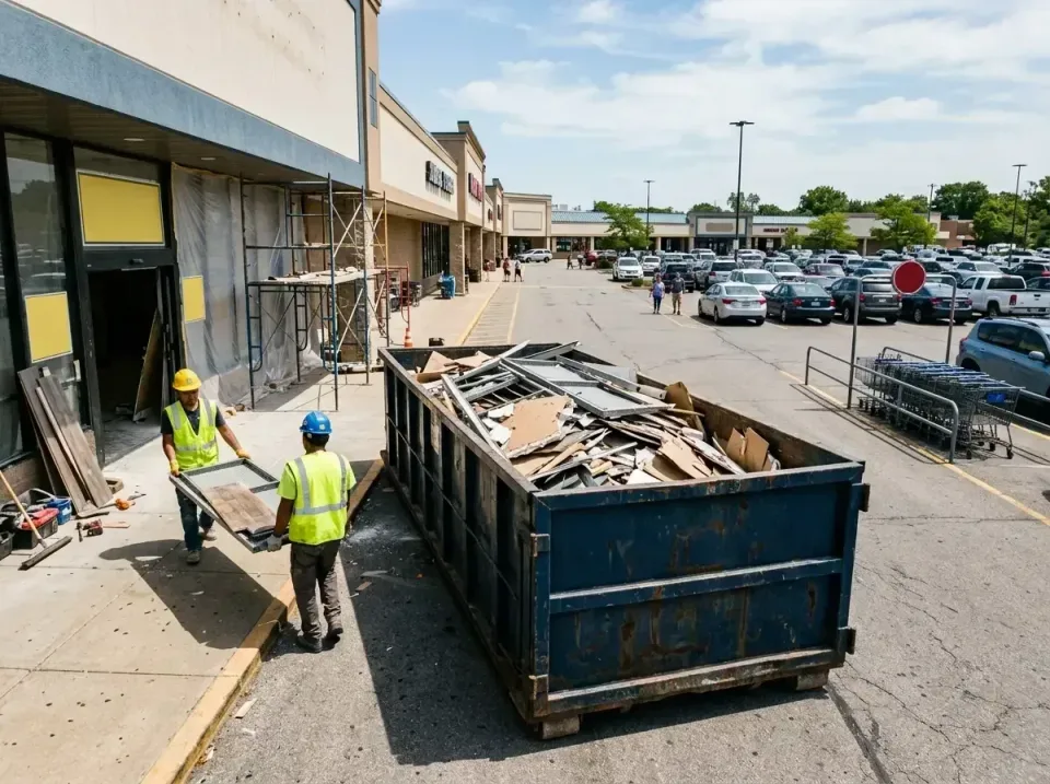 retail-store-renovation-debris-003 — frequently asked questions, Roll-off Dumpster Rentals in Austin, AR